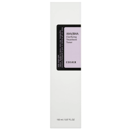 COSRX - AHA/BHA Clarifying Treatment Toner – Veido Tonikas su AHA ir BHA Rūgštimis – 150 ml