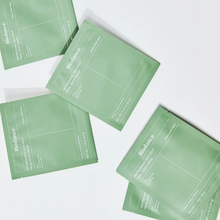 Biodance - Radiant Vita Niacinamide Real Deep Mask – Raminamoji ir Drėkinamoji Veido Kaukė – 1 vnt., 34 g