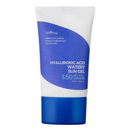 Isntree - Hyaluronic Acid - Watery Sun Gel SPF50+/PA++++ – Lengvas Apsauginis Veido Kremas – 50 ml