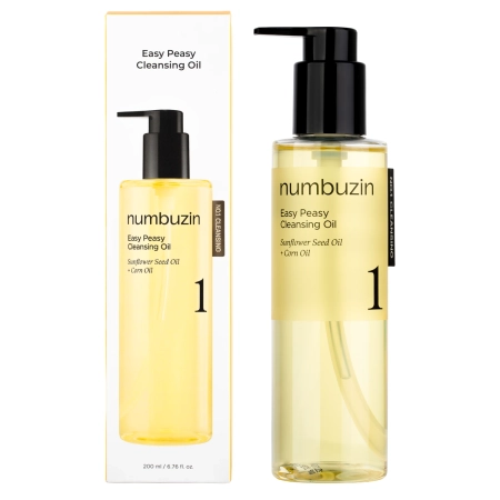 Numbuzin - No.1 - Easy Peasy Cleansing Oil - Veido Valomasis Aliejus - 200ml