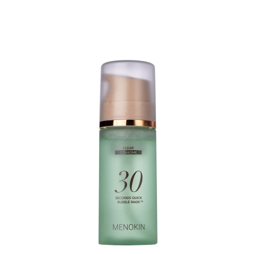 MENOKIN - 30 Seconds Quick Bubble Mask Clear - Raminamoji Veido Kaukė Putų Pavidalu - 95ml