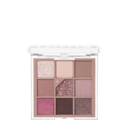 Unleashia - Glitterpedia Eye Palette - Veganiška Akių Šešėlių Paletė - 5 All of Dusty Rose - 6.6g