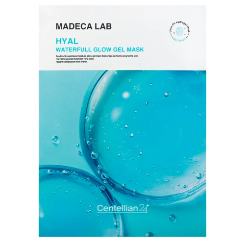 Centellian24 - Hyal Waterfull Glow Gel Mask - Drėkinamoji Veido Gelinė Kaukė - 22ml