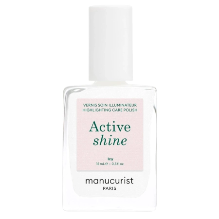 Manucurist - Active - Active Shine - Puoselėjantis Nagų Lakas 2in1 - ICY - 15ml
