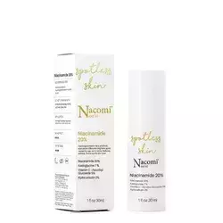 Nacomi - Next Level - Niacinamide 20% - Punktinis Šviesinamasis Serumas su 20 % Niacinamido - 30 ml