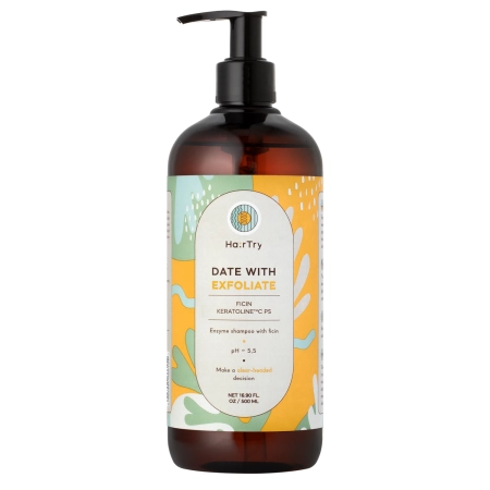 HairTry - Date With Exfoliate - Enziminis Šampūnas - 500ml