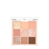 Unleashia - Glitterpedia Eye Palette - Veganiška Akių Šešėlių Paletė - 3 Coralpink spalvos - 6.6g