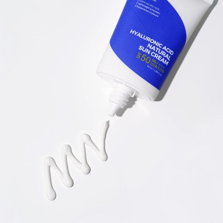 Isntree - Hyaluronic Acid Natural Sun Cream SPF50+/PA++++ - Kremas su Mineraliniu Filtru - 50ml