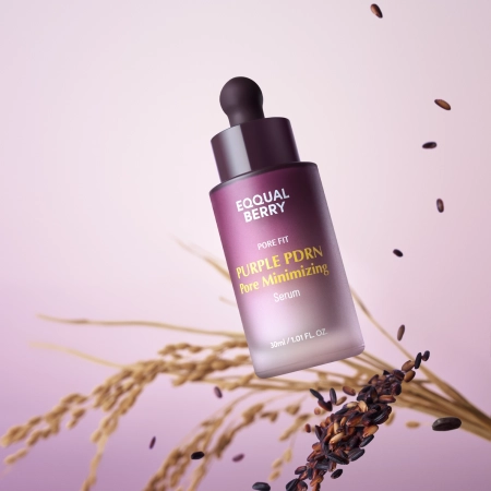 EQQUALBERRY - Purple PDRN Pore Minimizing Serum - Veido Serumas Sutraukiantis Poras - 30ml 
