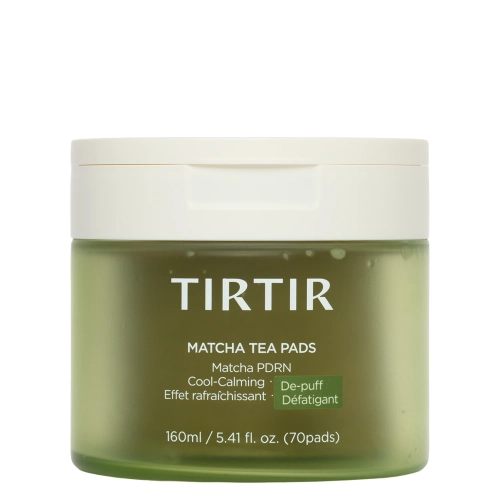 TIRTIR - Matcha Tea Pads - Tonizuojantys Vatos Diskeliai su Matcha - 70vnt/160ml