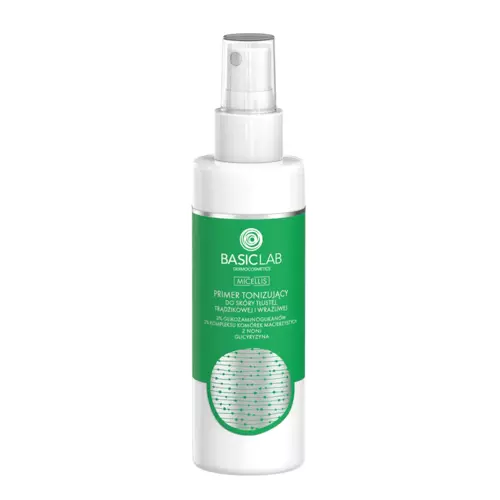 BasicLab - Micellis – Tonizuojantis Tonikas Riebiai, Į Aknę Linkusiai ir Jautriai Odai – 150 ml