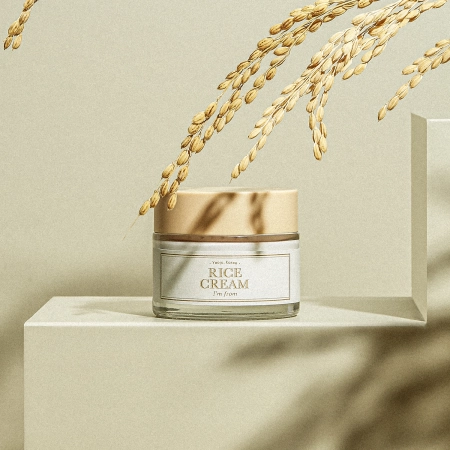 I'm From - Rice Cream – Maitinamasis Veido Kremas su Ryžių Ekstraktu – 50 ml