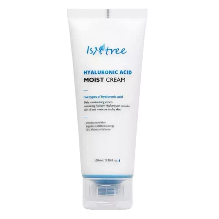 Isntree - Hyaluronic Acid Moist Cream – Drėkinamasis Kremas su Hialurono Rūgštimi – 100 ml