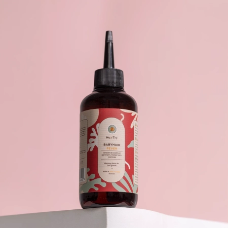HairTry - Babyhair Fever - Galvos Odos Įtrynimas Skatinantis Plaukų Augimą - 200ml