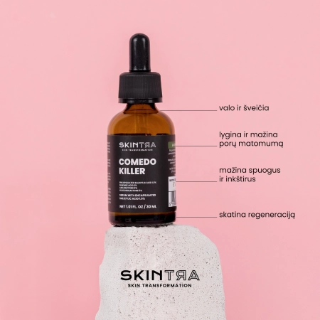 SkinTra - Comedo-killer - Serumas su Hermetizuota 2 % Salicilo Rūgštimi - 30 ml