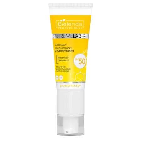 Bielenda Professional - Supremelab - Barrier Renew - Maitinamasis Apsauginis Kremas su Keramidais SPF 50 - 40ml