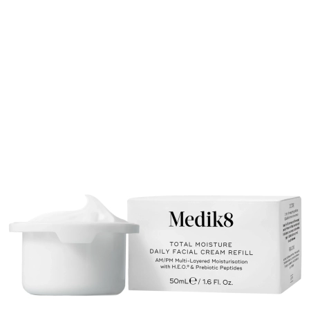 Medik8 - Total Moisture Daily Facial Cream Refill - Intensyviai Drėkinantis Veido Kremas Papildymas - 50ml