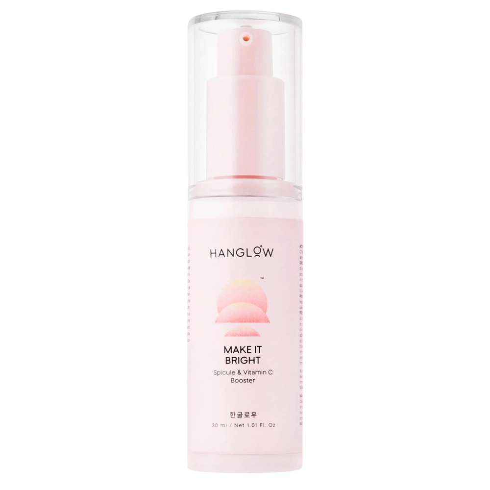 HanGlow - Make It Bright - Spicule & Vitamin C Booster - Skaistinantis Serumas su Mikroadatomis ir Vitaminu C - 30 ml