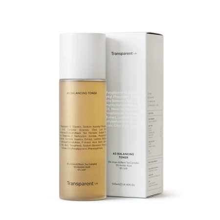 Transparent Lab - A5 Balancing Toner - Skaistinantis ir Antioksidacinis Tonikas - 130ml