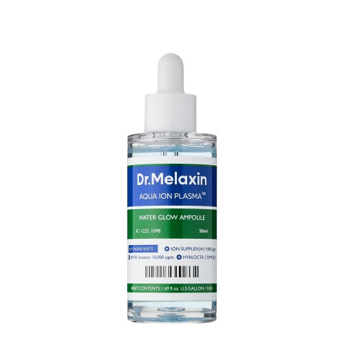 Dr.Melaxin - Aqua Ion Plasma Water Glow Ampoule - Drėkinamoji Veido Ampulė - 50ml