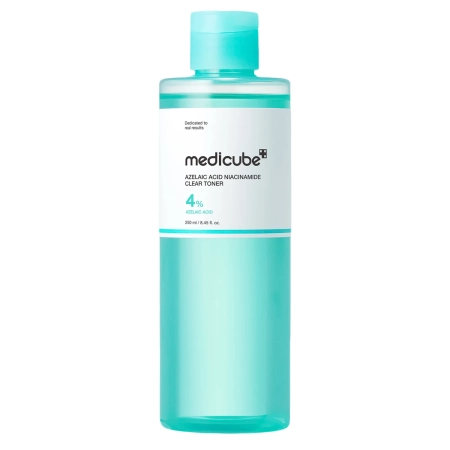 Medicube – Azelaic Acid Clear Toner – Valomasis Šviesinamasis Tonikas Su Azelaino Rūgštimi – 250 ml