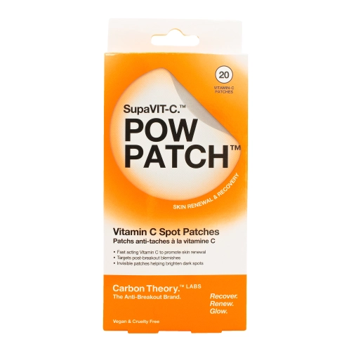 Carbon Theory - SupaVit-C Pow Patch - Pleistrai nuo Odos Netobulumų su Vitaminu C - 20vnt