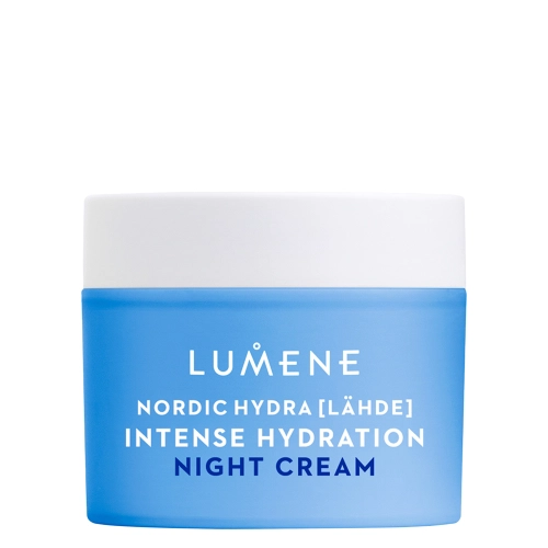 Lumene - Nordic Hydra Lahde Hydration Recharge Overnight Cream - Drėkinantis Naktinis Veido Kremas - 50ml