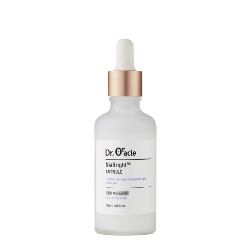 Dr.Oracle - NiaBright Ampoule - Skaistinamoji Ampulė su 5% Niacinamidu ir 0,5% Bisabololiu - 50ml