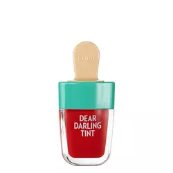 Etude House - Dear Darling Water Gel Tint - Vandeningas ir Gelininis Lūpų Tintas - RD307 Watermelon Red - 4,5g