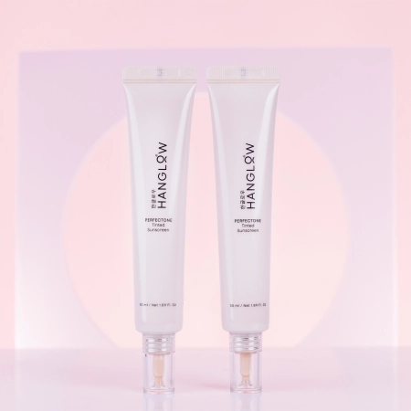 HanGlow - PerfecTone - Tinted Sunscreen SPF 50+ - Gražinamasis Kremas su Filtru - 01 - 50 ml