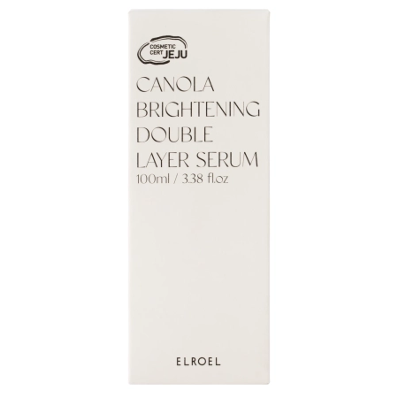 ELROEL - Canola Brightening Double Layer Serum - Dviejų Fazių Skaistinantis Serumas - 100ml