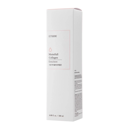 Etude House - Moistfull Collagen Emulsion - Drėkinamoji Veido Emulsija su Kolagenu - 180ml