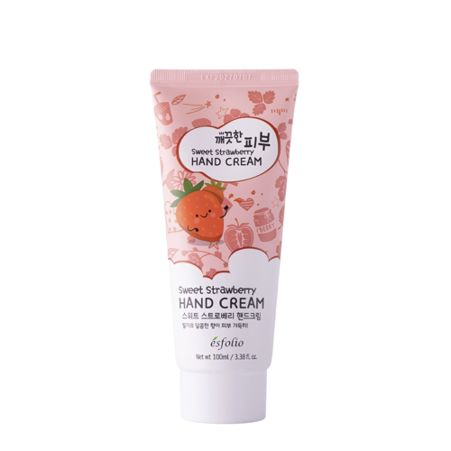 Esfolio - Sweet Strawberry Hand Cream - Drėkinamasis Rankų Kremas - 100ml