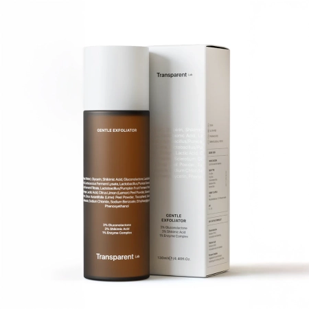 Transparent Lab - Gentle Exfoliator - Tonikas Švelniai Šveičiantis - 130ml