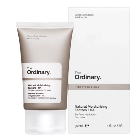 The Ordinary - Natural Moisturizing Factors + HA – Drėkinamasis Veido Kremas su Hialurono Rūgštimi – 30 ml