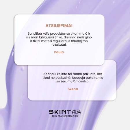 SkinTra - Light Your Skin - Serumas su Vitaminu C 20% ir Ferulo Rūgštimi - 30ml
