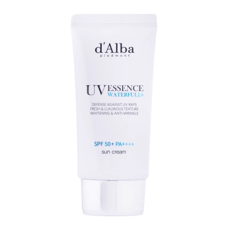 d'Alba - Waterfull Essence Sun Cream SPF 50+ PA++++ - Drėkinamasis Veido Kremas su Filtru - 50ml