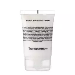 Transparent Lab - Retinal Age Reverse Cream - Nuo Senėjimo Kremas su Retinaliu - 50ml