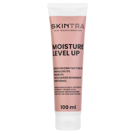 SkinTra - Moisture Level Up - Drėkinamoji ir Maitinamoji Veido ir Paakių Kaukė - 100 ml