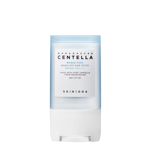 SKIN1004 - Madagascar Centella HYALU-CICA Silky-Fit Sun Stick SPF 50+ PA++++ - Apsauginis Pieštukas nuo Saulės - 20g