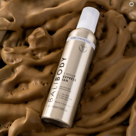 Bali Body - 1 Hour Express Self Tan - Ekspresinės Savaiminio Įdegios Putos - 225ml