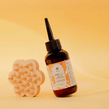 HairTry - AndroVital - Peptidinis Galvos Odos Įtrynimas, Skatinantis Plaukų Ataugimą Ir Stiprinimą - 100ml