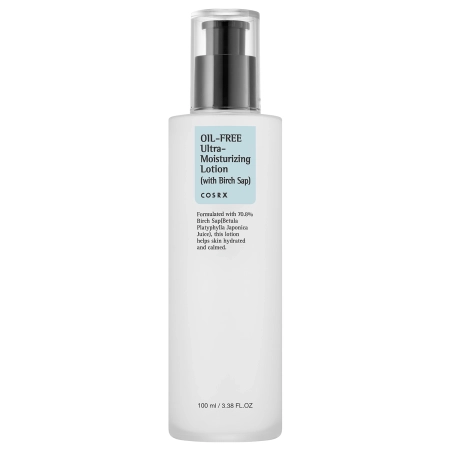 COSRX - Oil-Free Ultra-Moisturizing Lotion - Drėkinamasis Veido Losjonas - 100ml