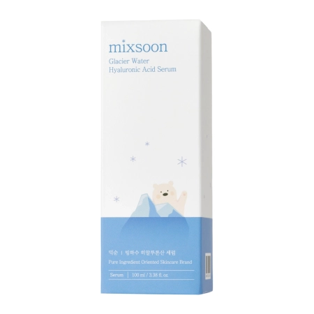 Mixsoon - Glacier Water Hyaluronic Acid Serum - Serumas su Hialurono Rūgštimi ir Ledynų Vandeniu - 100ml