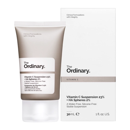 The Ordinary - Vitamin C Suspension 23% + HA Spheres 2% – Serumas su 23 % Vitaminu C ir 2 % Hialurono Rūgštimi – 30 ml
