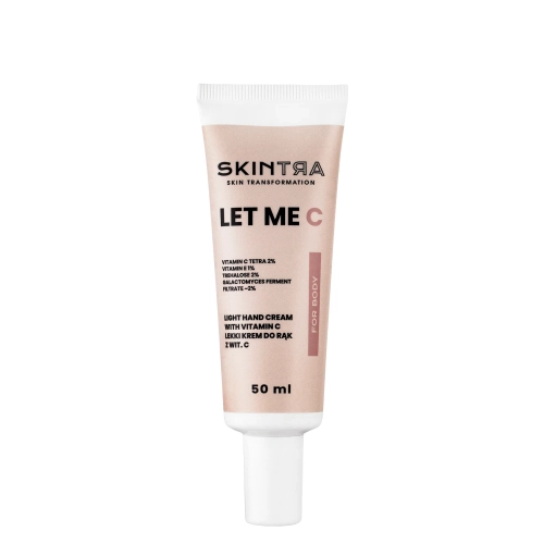 SkinTra - Let Me C - Rankų Kremas su Vitaminu C - 50ml