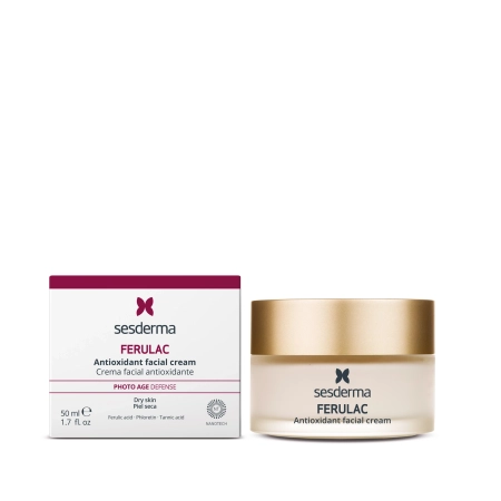 sesderma - Ferulac Antioxidant Facial Cream - Antioksidacinis Veido Kremas su Ferulo Rūgštimi - 50ml