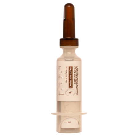 HEVEBLUE - Salmon Caring Centella New Pair PDRN Booster 100,000 Shot Essence - Atnaujinamasis Boosteri​s su Azijine Centele ir PDRN - 5ml