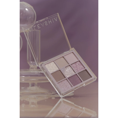 Unleashia - Glitterpedia Eye Palette - Veganiškų Akių Šešėlių Paletė - 4 All of Lavender Fog - 6,6g