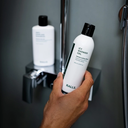 Ralls - Icy Shower Gel - Vėsinamasis Dušo Gelis - 200ml
